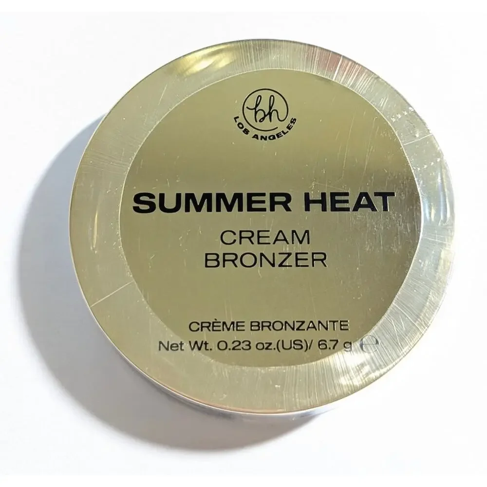 BH Los Angeles Summer Heat Cream Bronzer, Dark to Deep, Radiant Cosmetics Makeup
